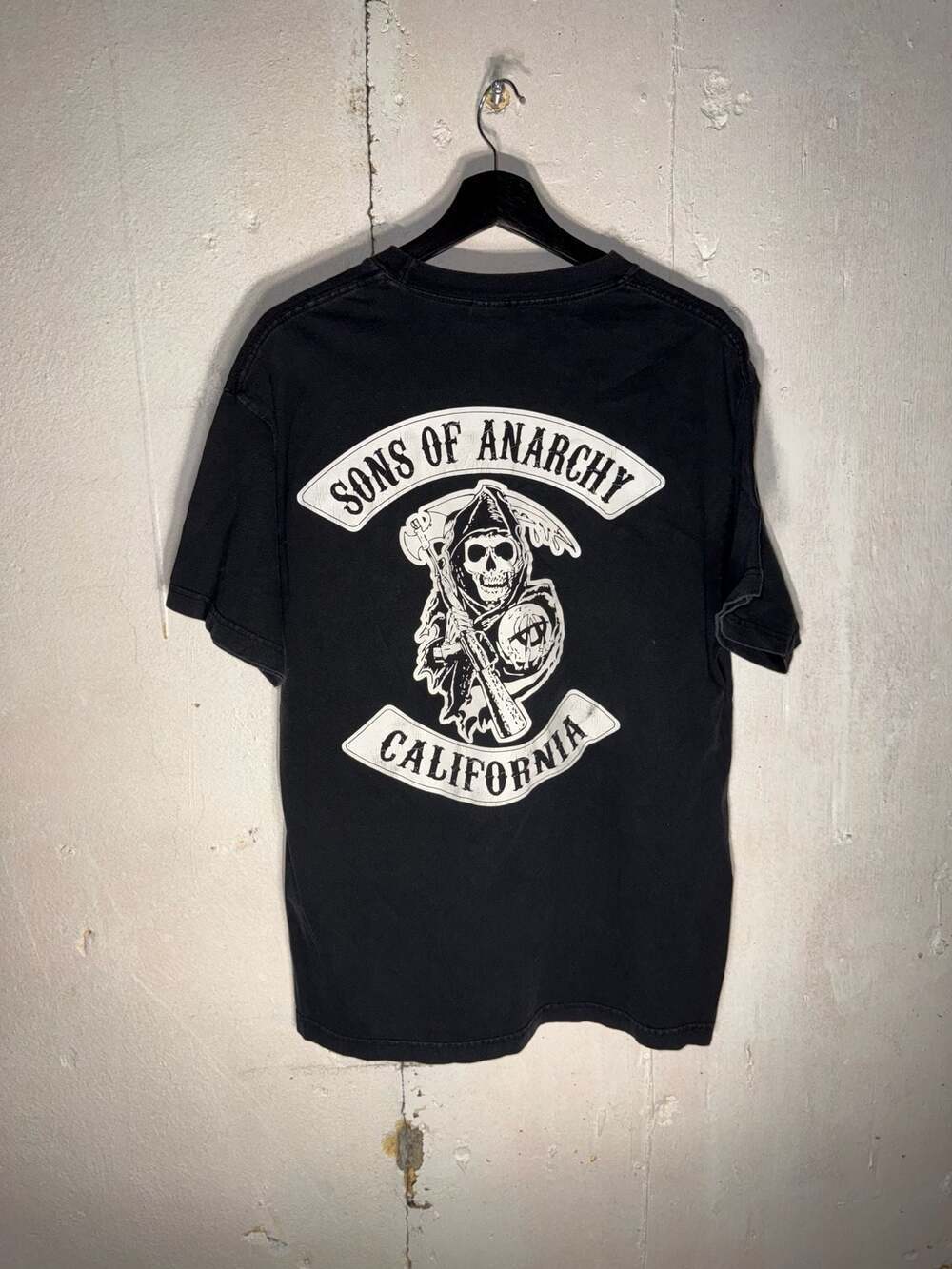 Vintage Sons of Anarchy California Grim Reaper Graphic T-Shirt